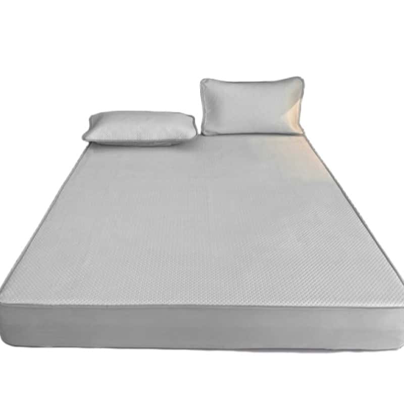 三极户外（Tripolar） TP2788 凉席三件套 床笠款 2*2.2m 枕套48*74cm*2 （单位：套） 气质灰