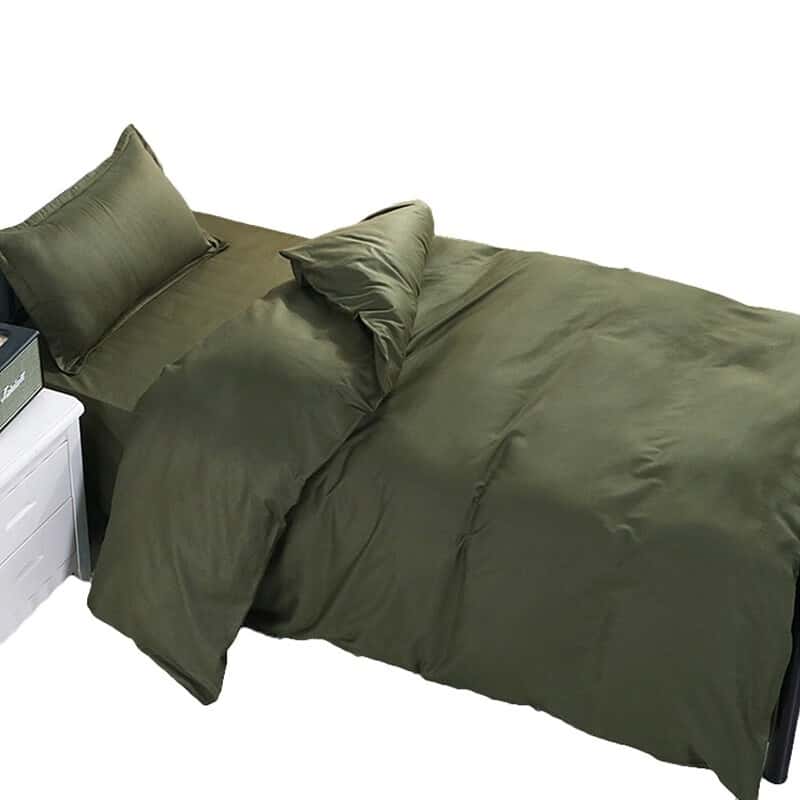 三极户外（Tripolar） TP2828 被子 160*205cm （单位：床） 热熔棉被芯+40纱织全棉被罩 军绿色