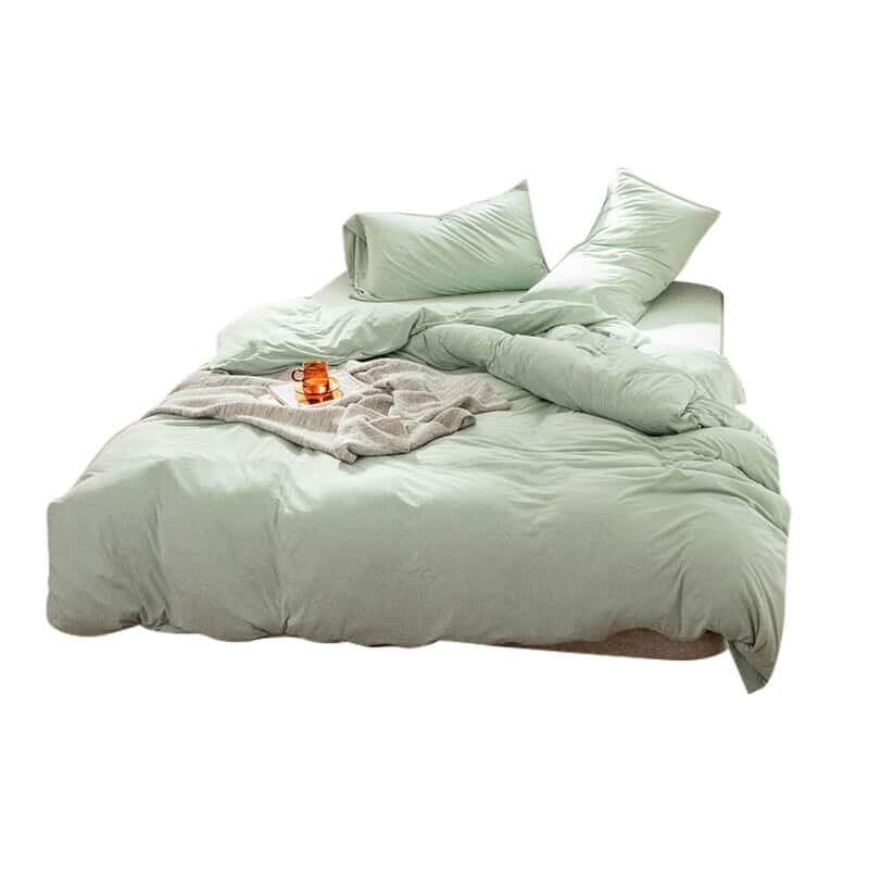 三极户外（Tripolar） TP2982 天竺棉三件套 1.2m床单款 （单位：套） 豆绿色