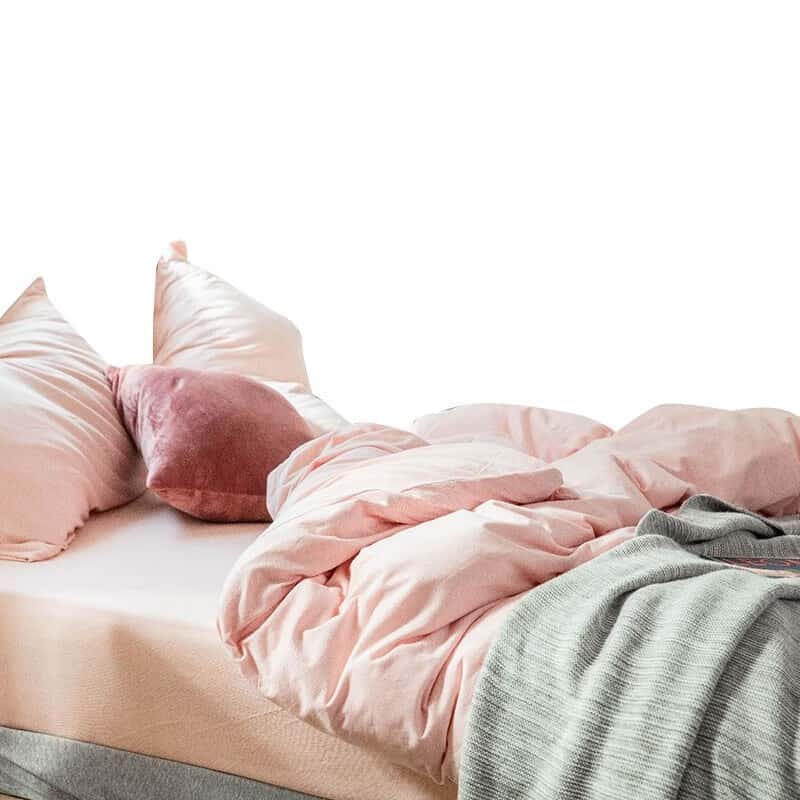 三极户外（Tripolar） TP2982 天竺棉四件套 1.5m床笠款 （单位：套） 浅粉色