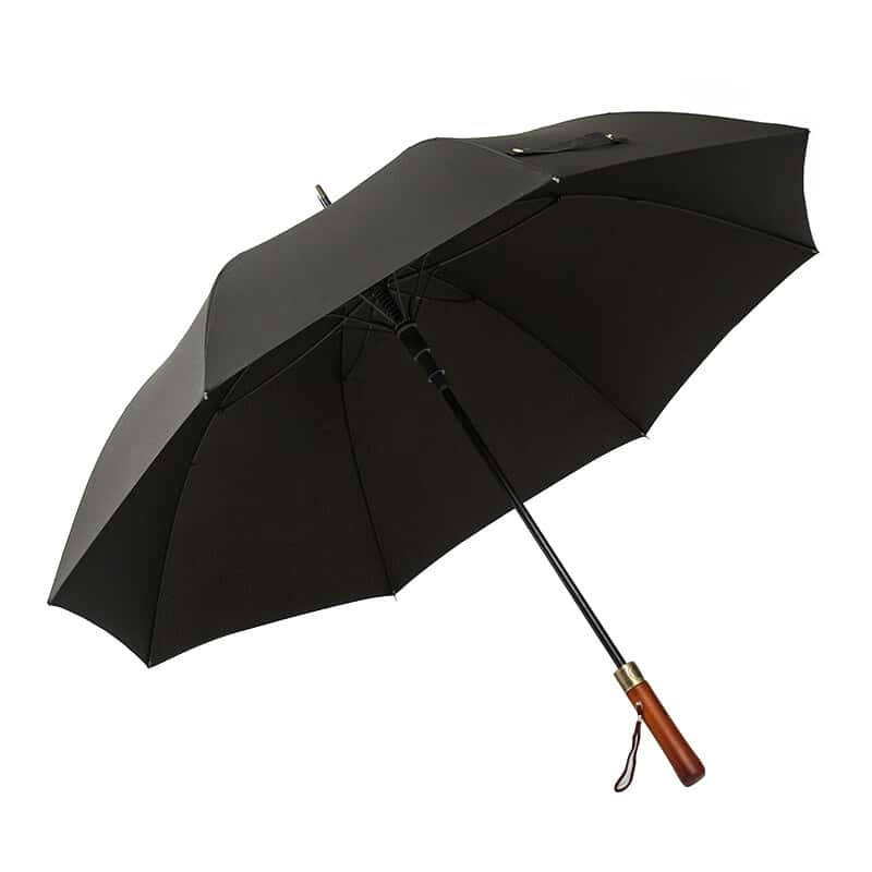 三极户外（Tripolar） TP7060 木柄直杆伞 8骨 （单位：把） 黑色