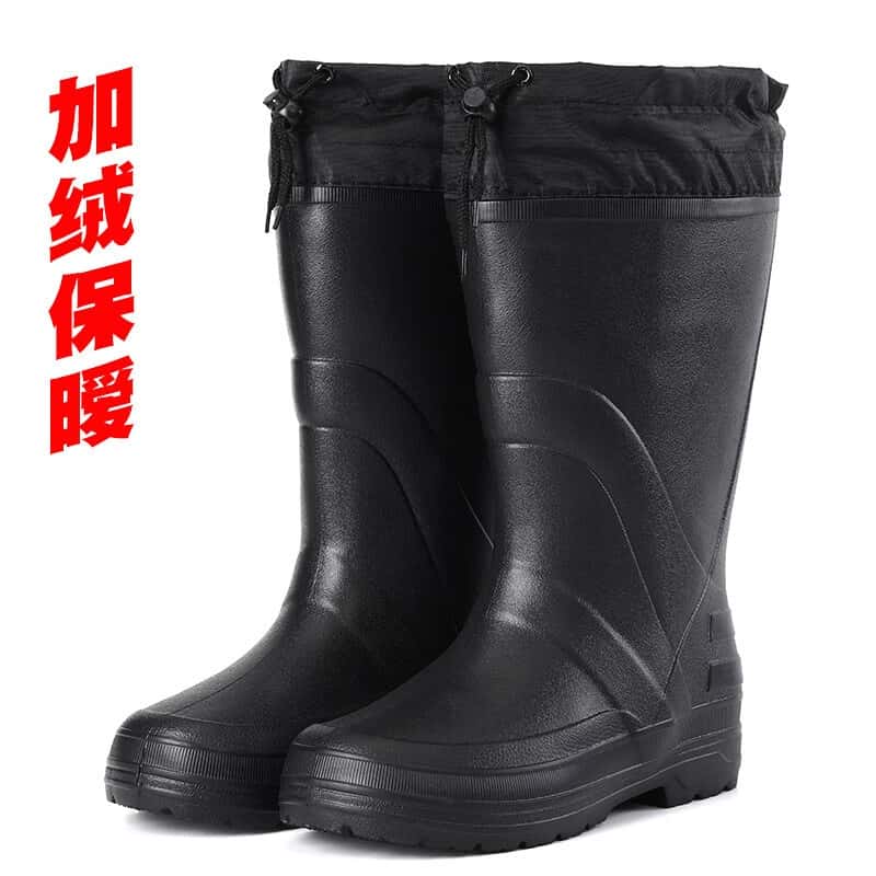3531 903 加绒保暧高筒雨靴 39码 （单位：双） 黑色