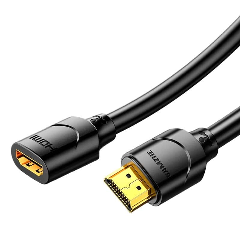 山泽(SAMZHE) 10MN9 HDMI线延长线 1米 （单位：根） 黑色