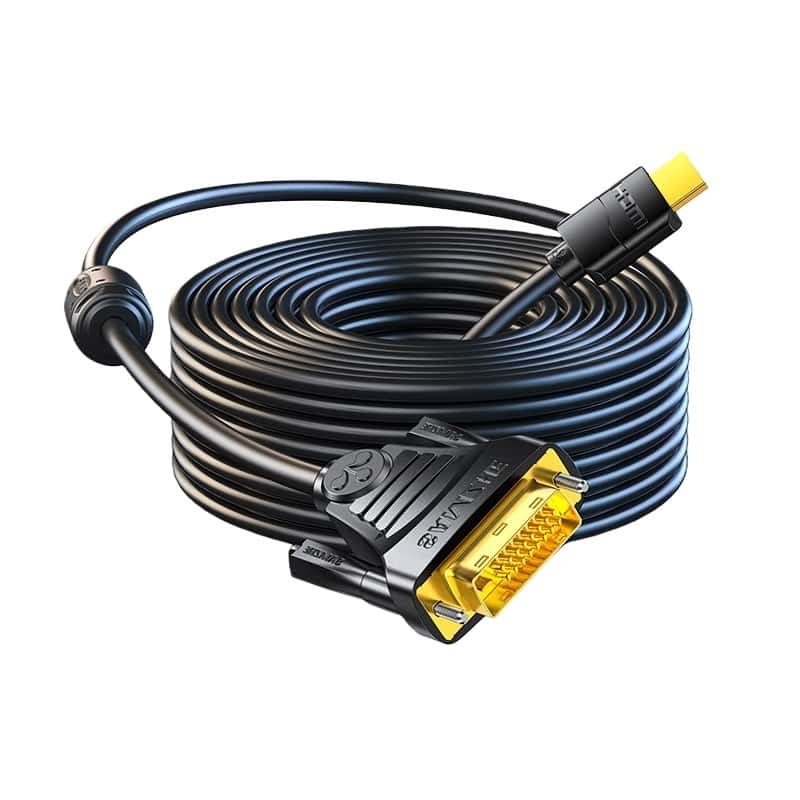 山泽(SAMZHE) DH-8150 HDMI转DVI连接线 15米 （单位：根） 黑色