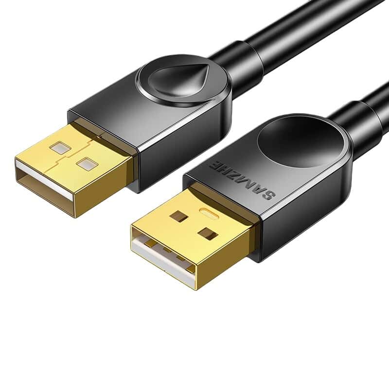 山泽(SAMZHE) SD-15A USB2.0数据连接线 1.5米 （单位：根） 黑色