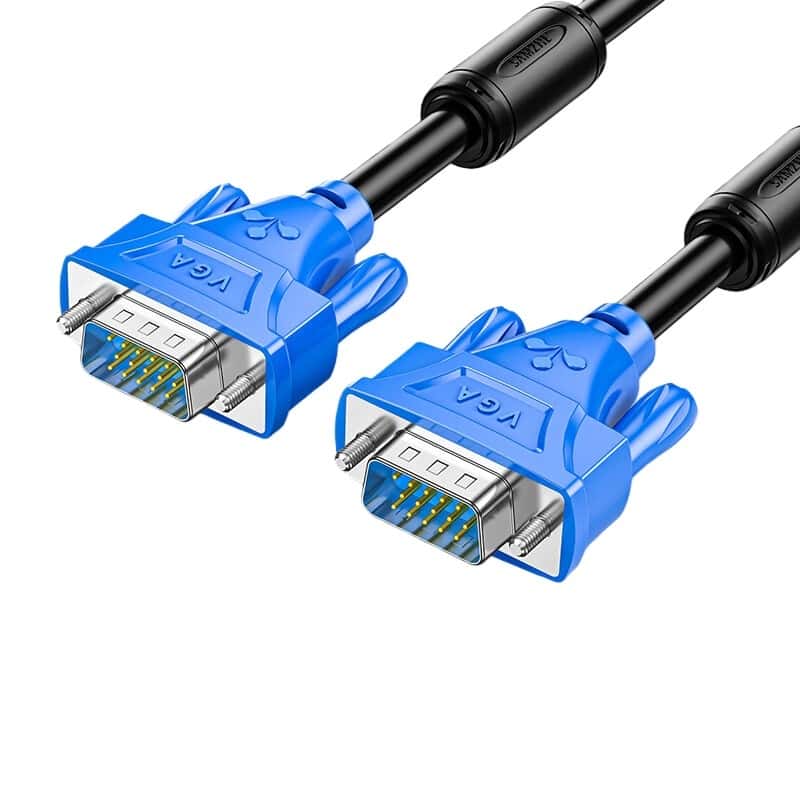 山泽(SAMZHE) VM-1100 VGA公对公连接线 10米 （单位：根） 蓝色