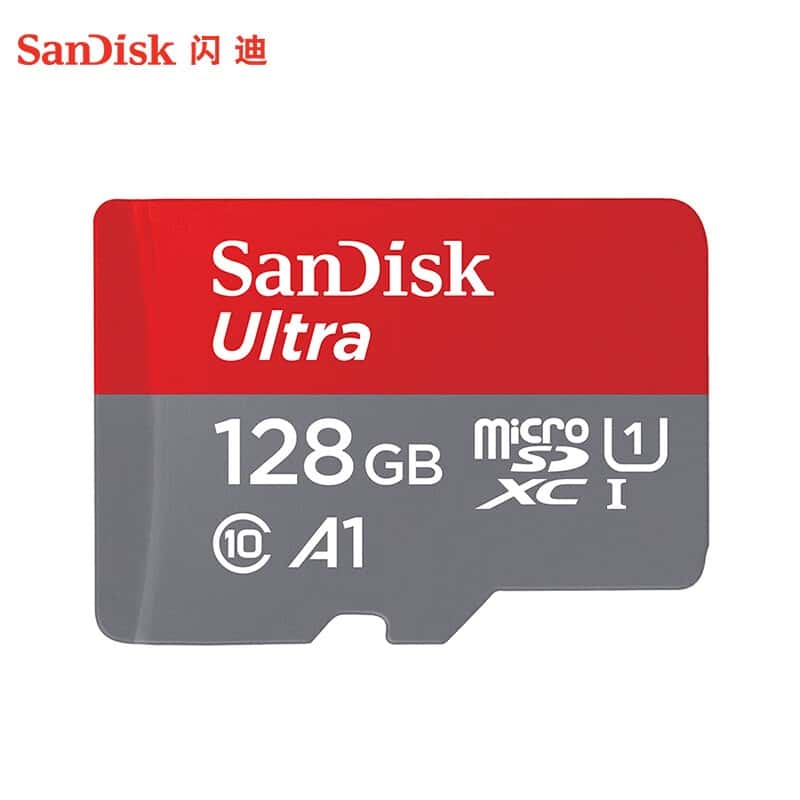 闪迪（SanDisk） SDSQUNC-128G-ZN3MN TF存储卡 128G （单位：个） 灰红色