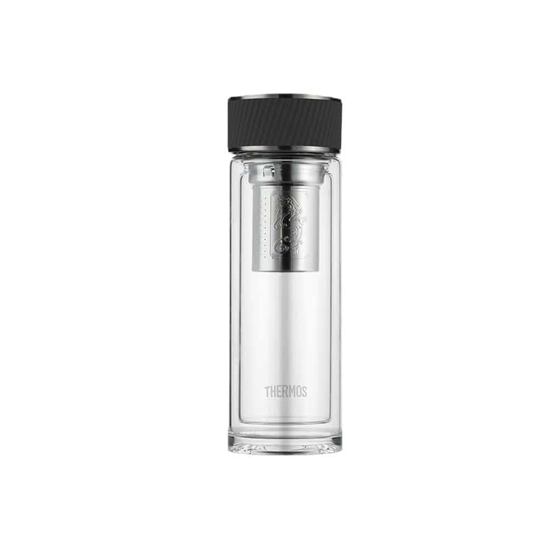 膳魔师(THERMOS) TCGA-400-D-GY 玻璃杯 400ml （单位：个） 灰色
