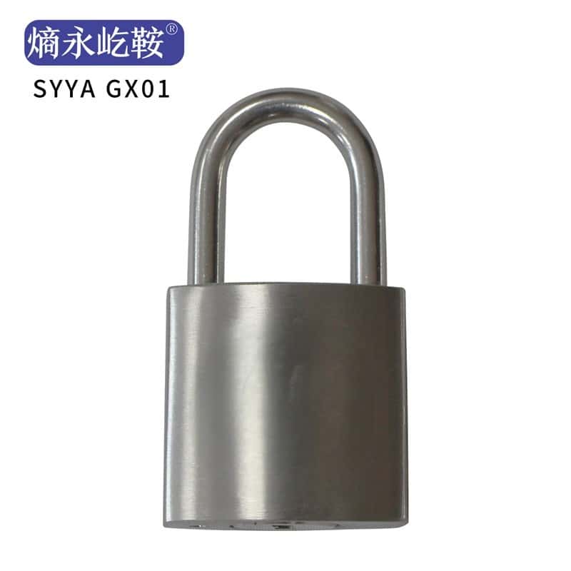 熵永屹鞍 SYYA GX01 304不锈钢挂锁 60mm*32mm*10mm （单位：把） 银色