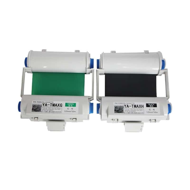 熵永屹鞍 YA-TMAXH 标签色带 120mm*50M （单位：盒） 适用MAX打印机 黑色