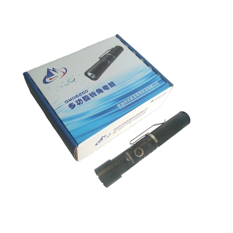顶火 GMD5200 多功能转角电筒 3.7V （单位：个） 黑色