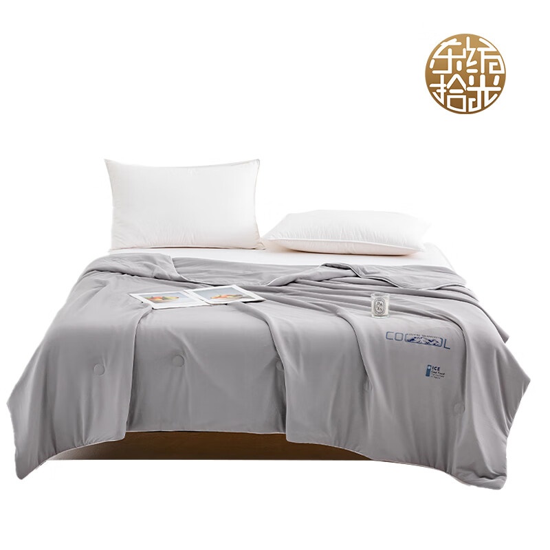 东纺拾光 DF3004-02 凉感夏被 200*230cm （单位：条） 灰色