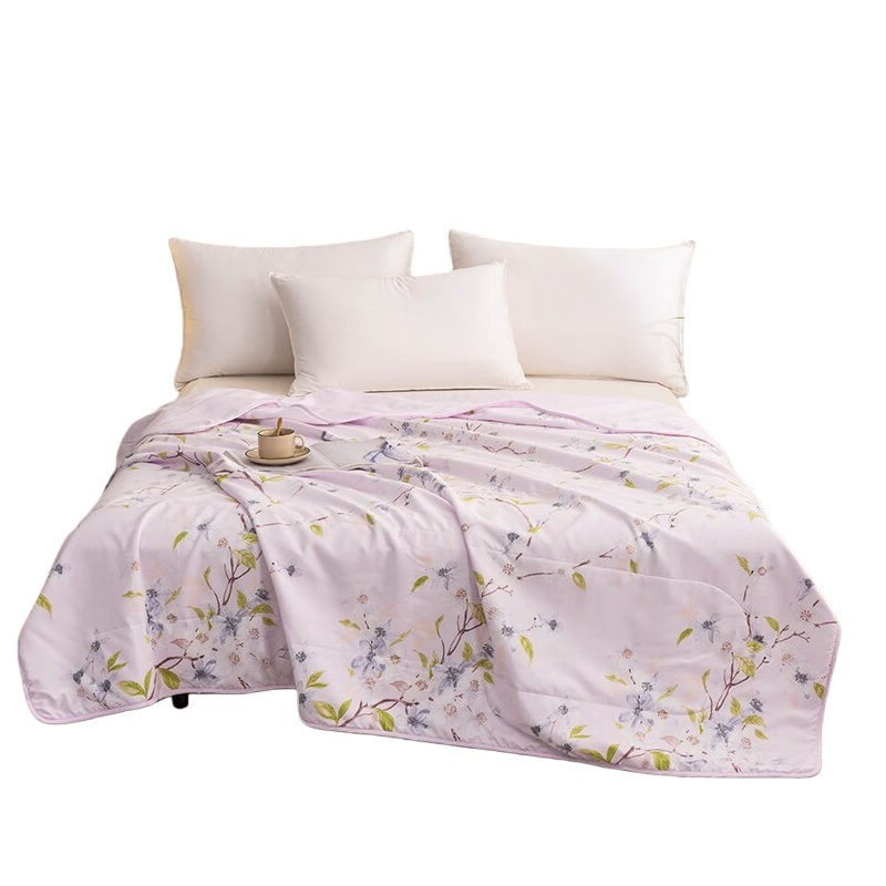 多喜爱(Dohia) 素曦 磨绒夏被 152*218cm （单位：件） 白色