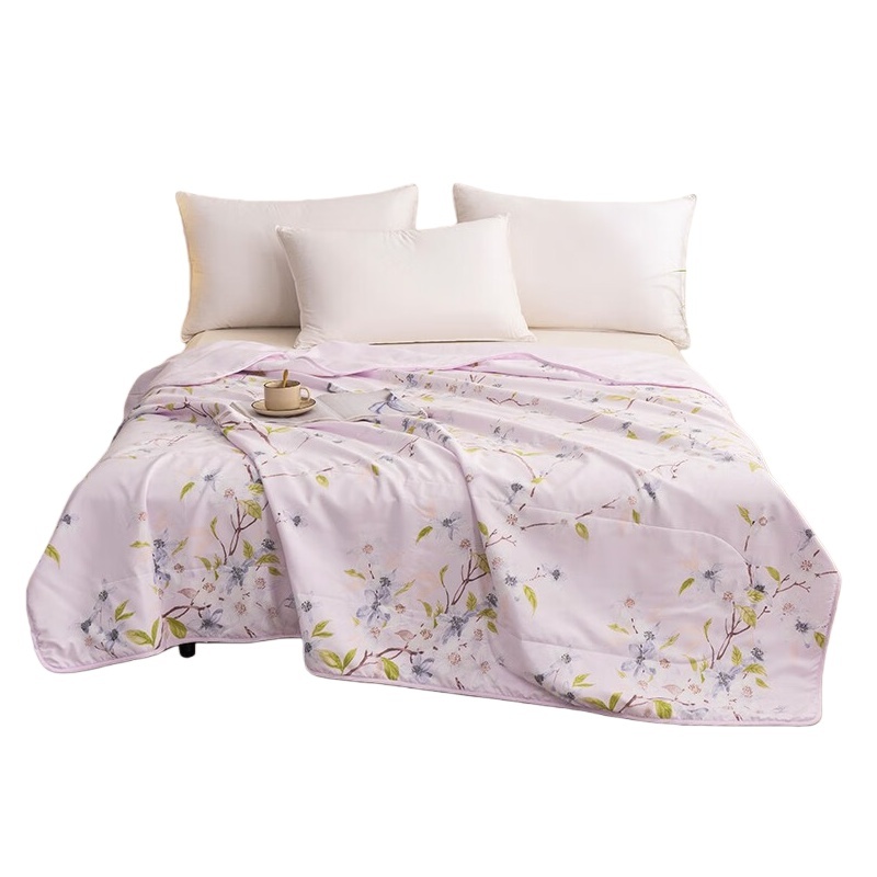 多喜爱(Dohia) 素曦 磨绒夏被 203*229cm （单位：件） 白色