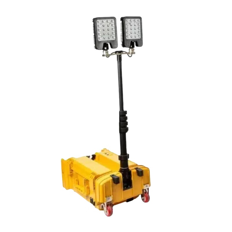 鄂远 EY-YD022 手拉式移动工作灯 2*60W （单位：台） 黄色