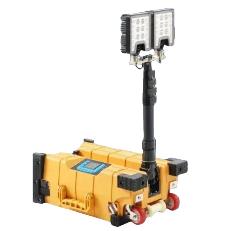 鄂远 EY-YD023 手拉式移动工作灯 2*60W （单位：台） 黄色