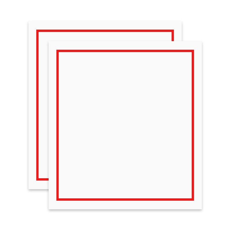 法品瑞 FPR-55 胶贴 260*299mm 30张/盒 （单位：盒） 白色