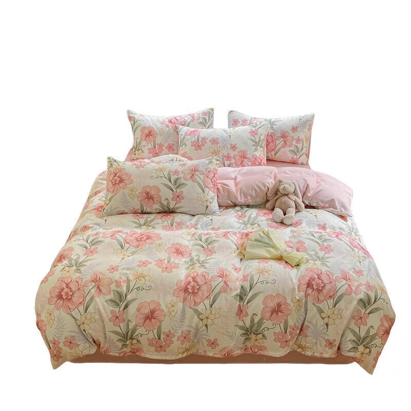 纺语柔 F1033 雨梦床上套装 三件套 （单位：套）