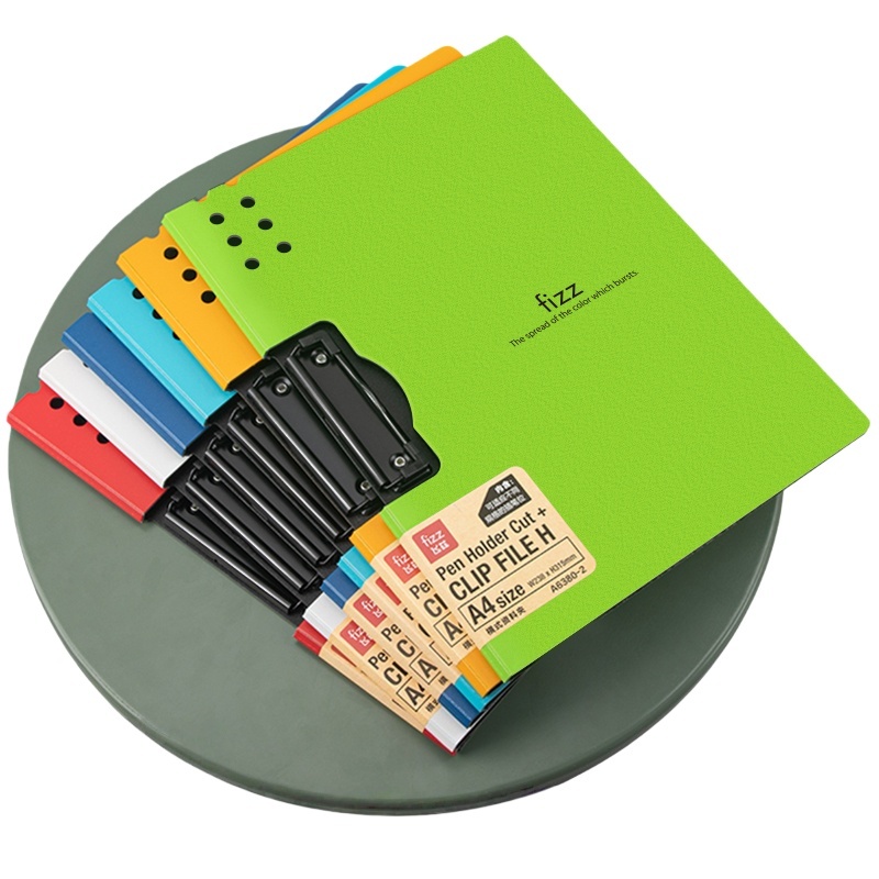 飞兹（fizz） FZ006380-DL 横式资料夹 A4 10mm （单位：个） 绿色