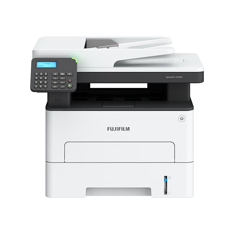 富士胶片（FUJIFILM） ApeosPort 3410SD 黑白A4激光多功能一体机 34页/分钟 （单位：台） 白色