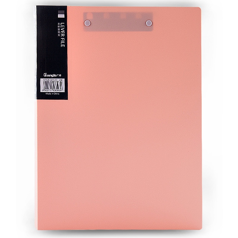 广博(GuangBo) A9051 双强力夹文件夹 A4 （单位：个） 粉色