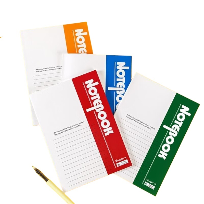 广博(GuangBo) GBR0791 无线装订软抄本 A5 60张/本 10本/包 （单位：包） 颜色随机