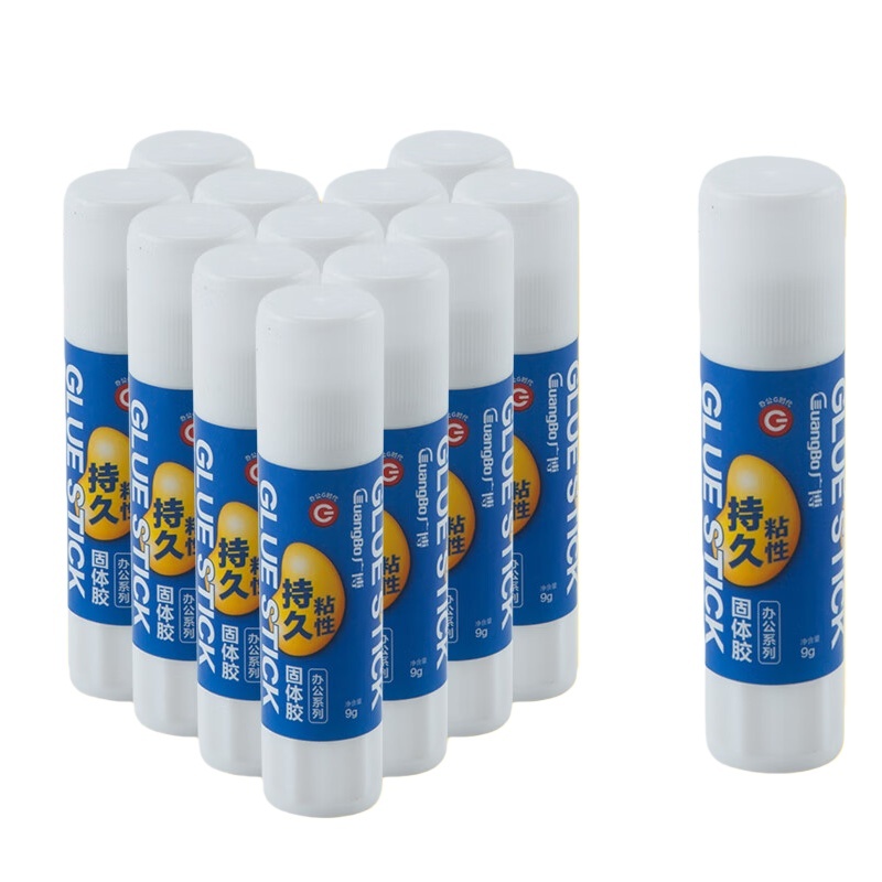 广博(GuangBo) WJS5501 办公用固体胶 9g （单位：个） 白色