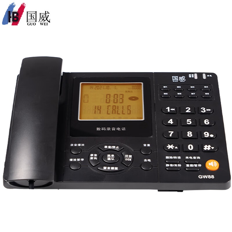 国威 GW88 电话机 32G （单位：台） 黑色