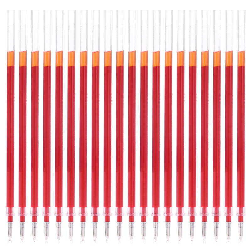 金万年（Genvana） K-5067 中性笔笔芯 0.5mm 20支/盒 （单位：盒） 红色