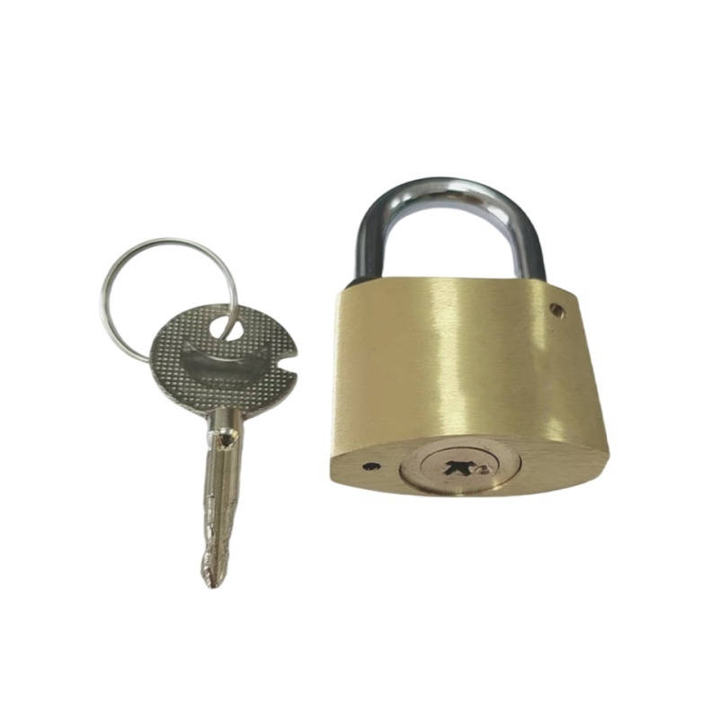 金岳 35mm 铜锁 十字钥匙 （单位：个） 黄色