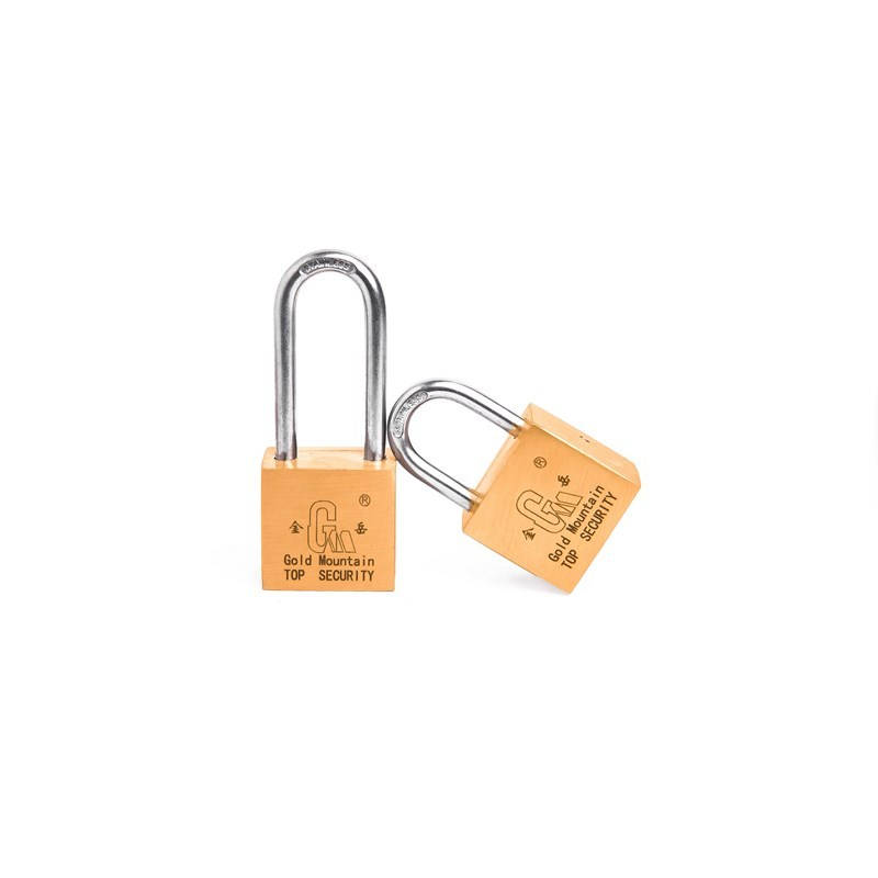 金岳 SR30* 铜叶片锁 1个装 （单位：个） 黄色