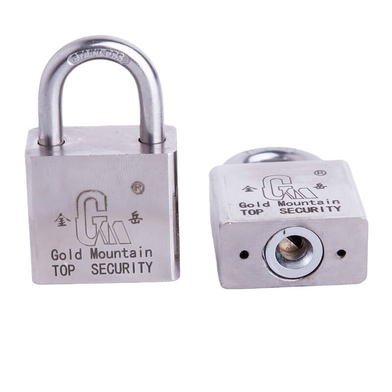 金岳 四方 挂锁 30mm （单位：个） 银色