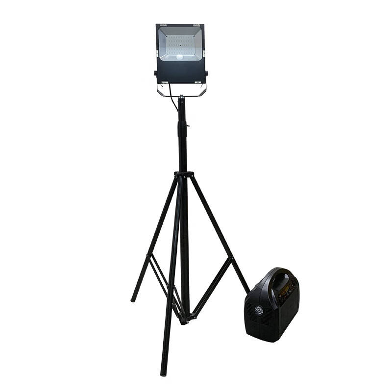 劲荣 DHG32 LED轻便式移动灯 50W 6500K （单位：套） 黑色