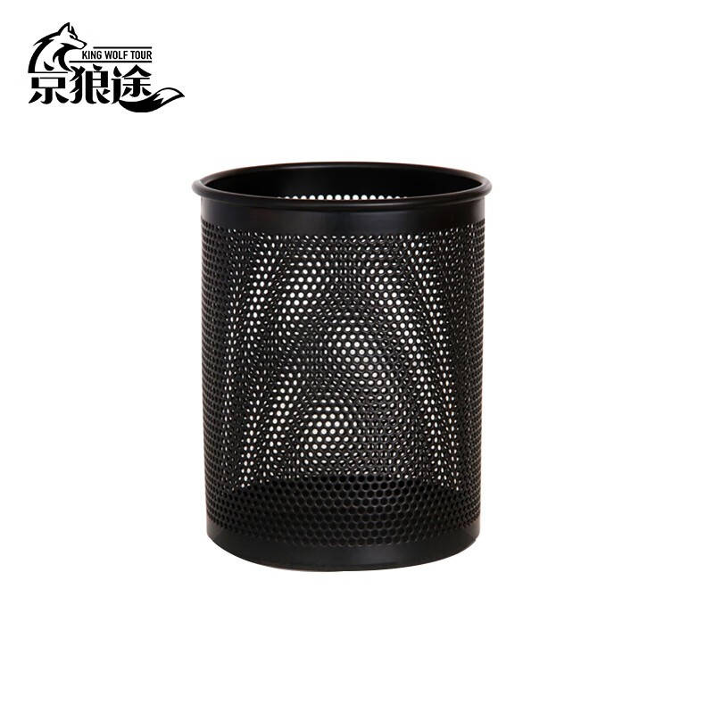 京狼途 JLT-BT02 笔筒 直径8cm高10cm （单位：个） 黑色