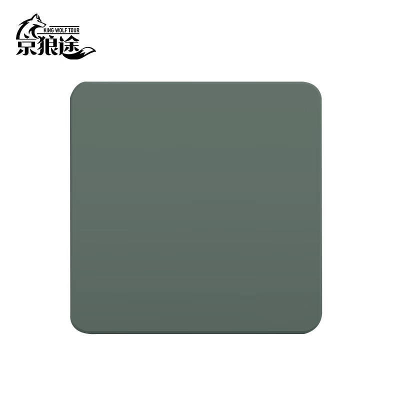 京狼途 YTPZF01 鼠标垫 240*240mm （单位：个） 深绿
