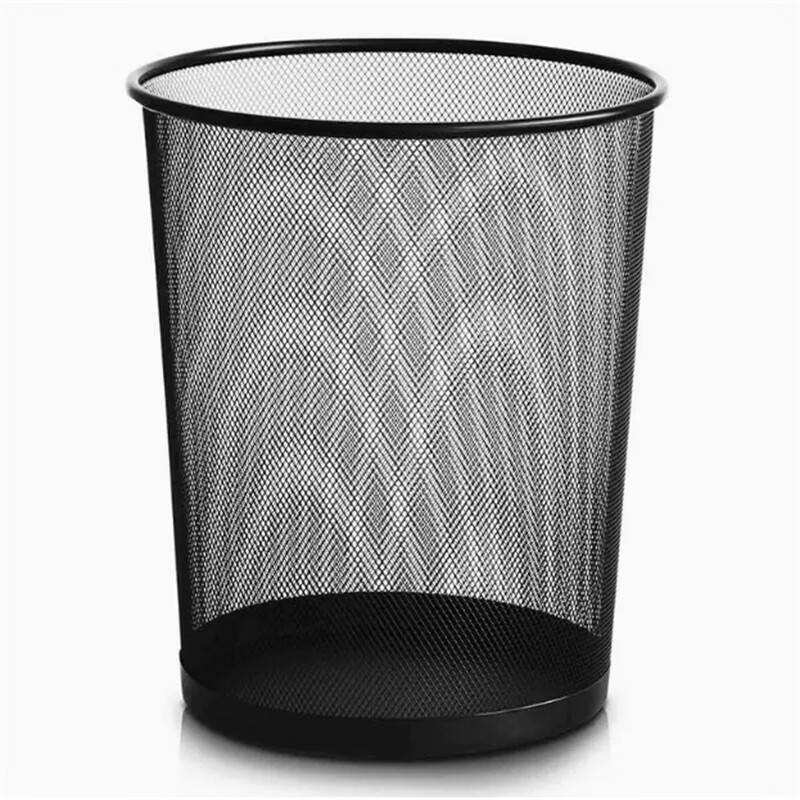 鲸轩 J604 垃圾桶 9.5L 23.5*27cm （单位：个） 黑色