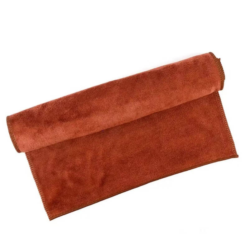 鲸轩 ML1006 超细纤维毛巾 35*75cm 5条/包 （单位：包） 咖色