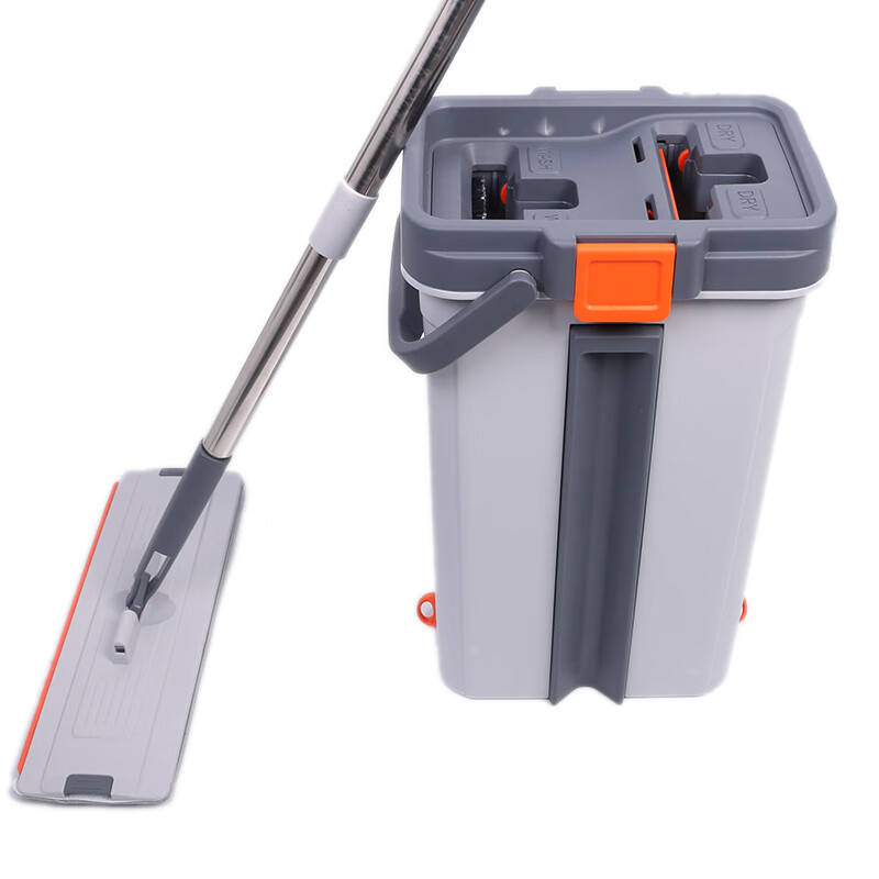 鲸轩 T9054 拖把桶套装 38cm （单位：套） 白色