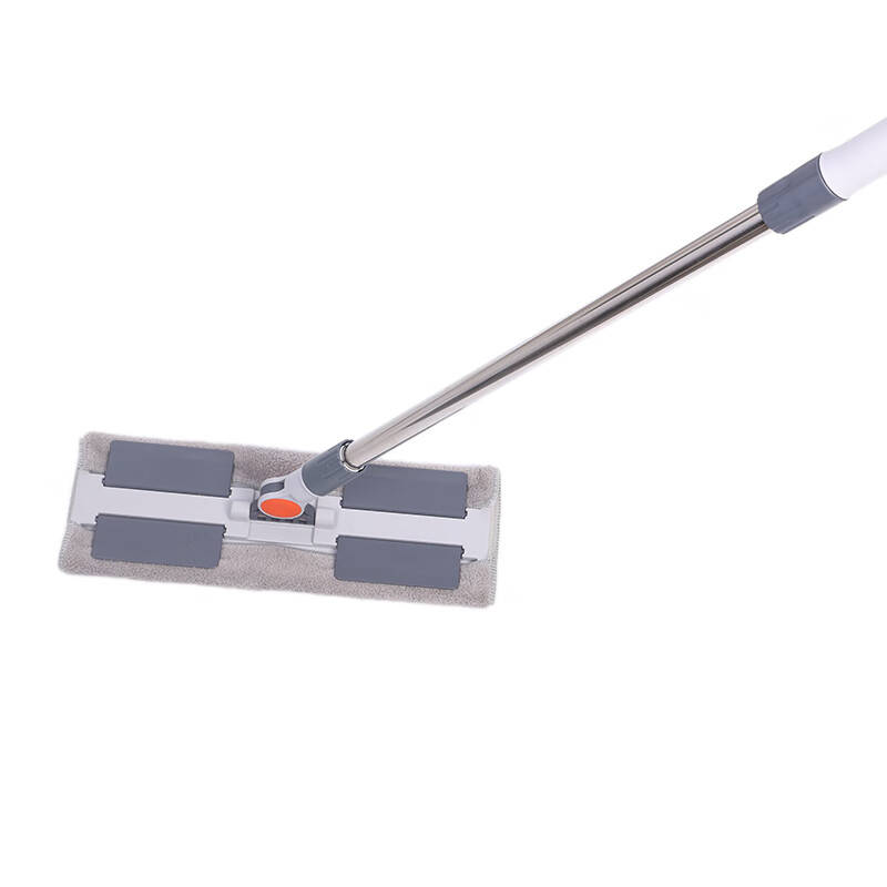 鲸轩 T9119 伸缩杆夹布平板 37cm （单位：套） 灰白