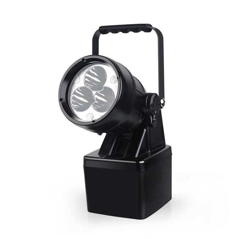 凯圣蓝 JIW5281 手提式强光探照灯 3*3W/1000LM （单位：盏） 黑色