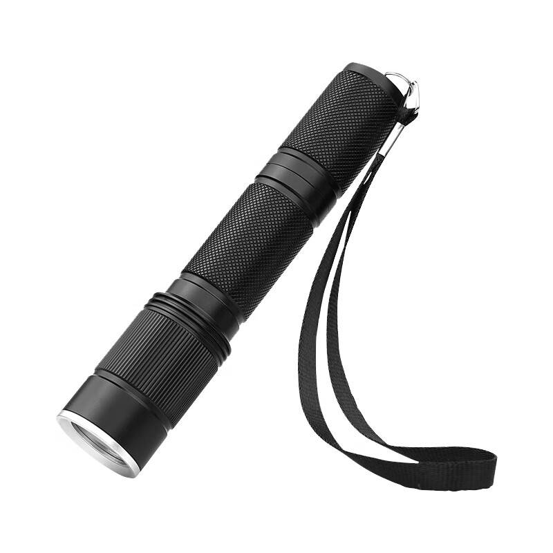 凯圣蓝 JW7620 固态微型强光防爆电筒 3W/300LM （单位：个） 黑色