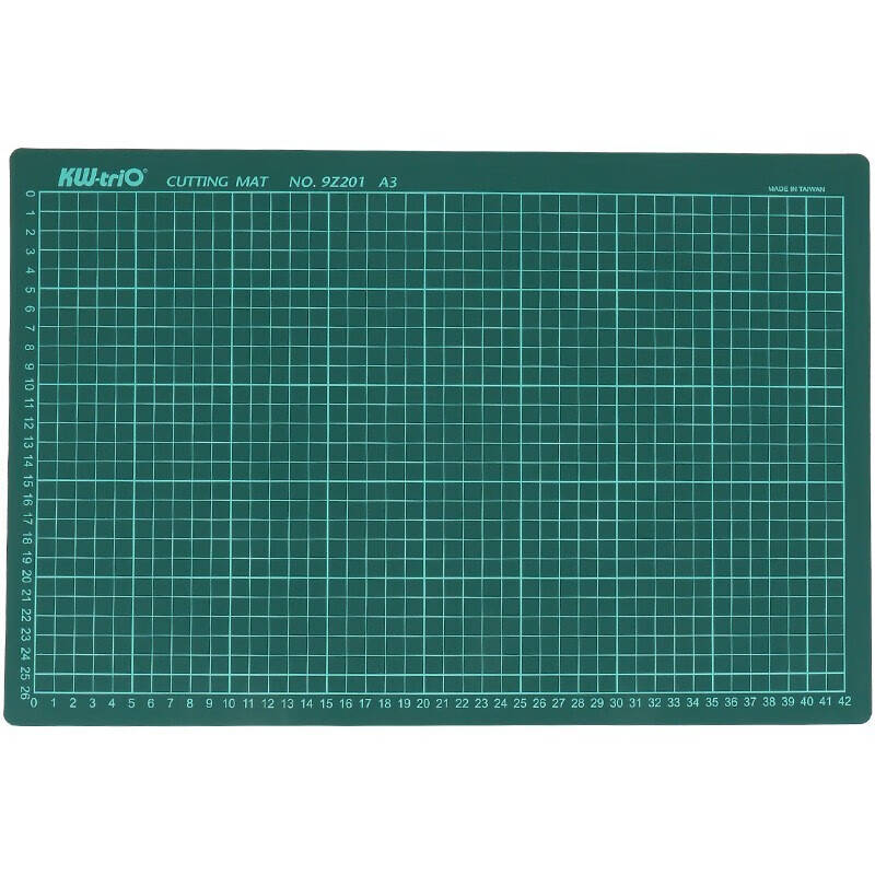 可得优（KW-triO） 9Z402 切割雕刻垫板 A2 （单位：个） 绿色