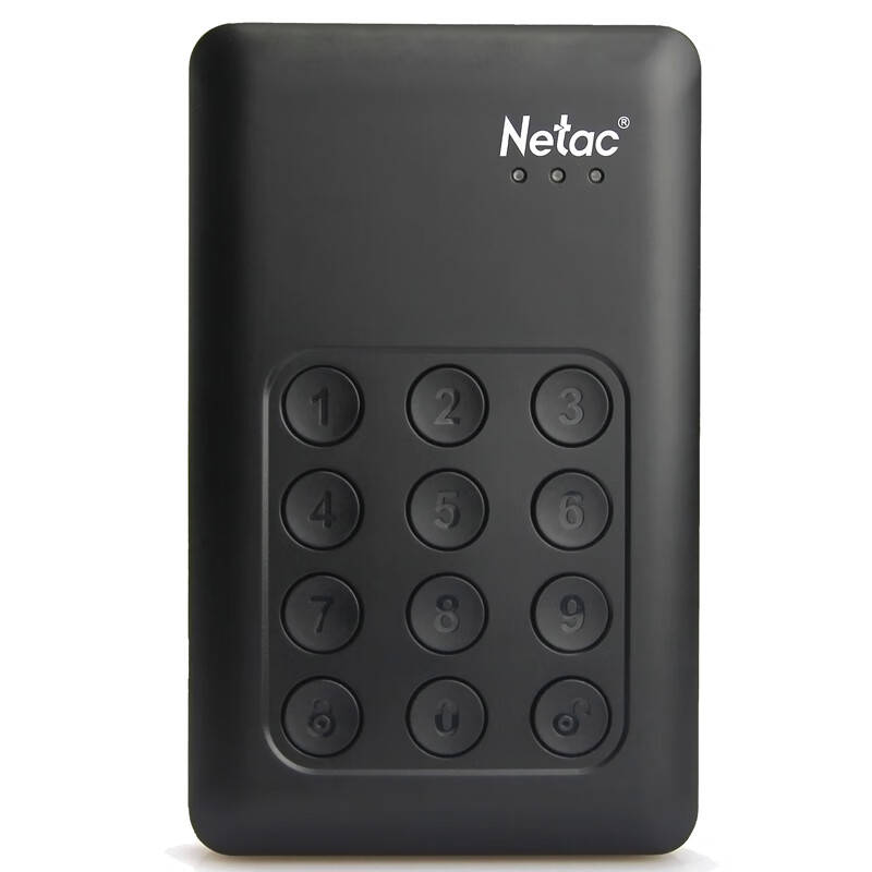 朗科（Netac） K390 移动存储硬盘 1TB （单位：个） 黑色