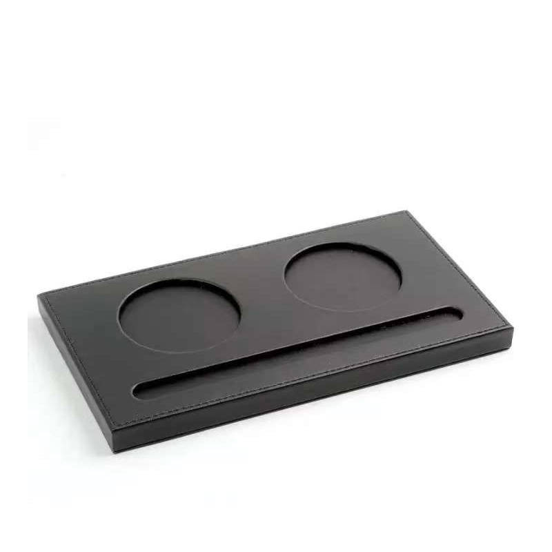 黎战 LZBD-001 杯托 12*24cm （单位：个） 黑色