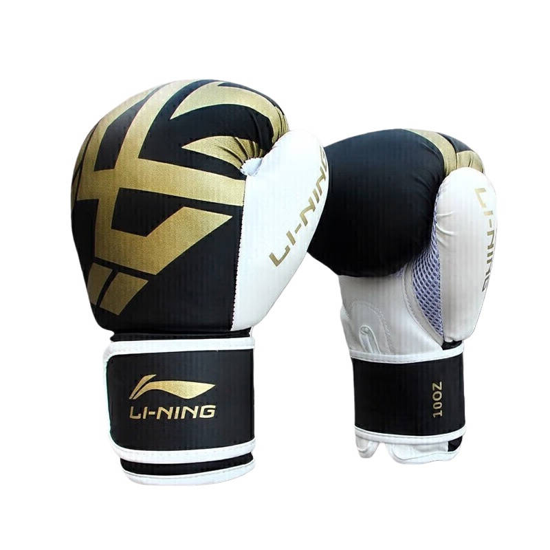 李宁（LI-NING） LXWL072-1 拳击手套 10oz （单位：付） 黑