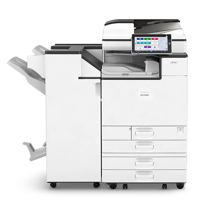 理光（Ricoh） IM C4500 A3彩色多功能数码复合机 主机+送稿器+四纸盒+2000页小册子装订器 （单位：台）