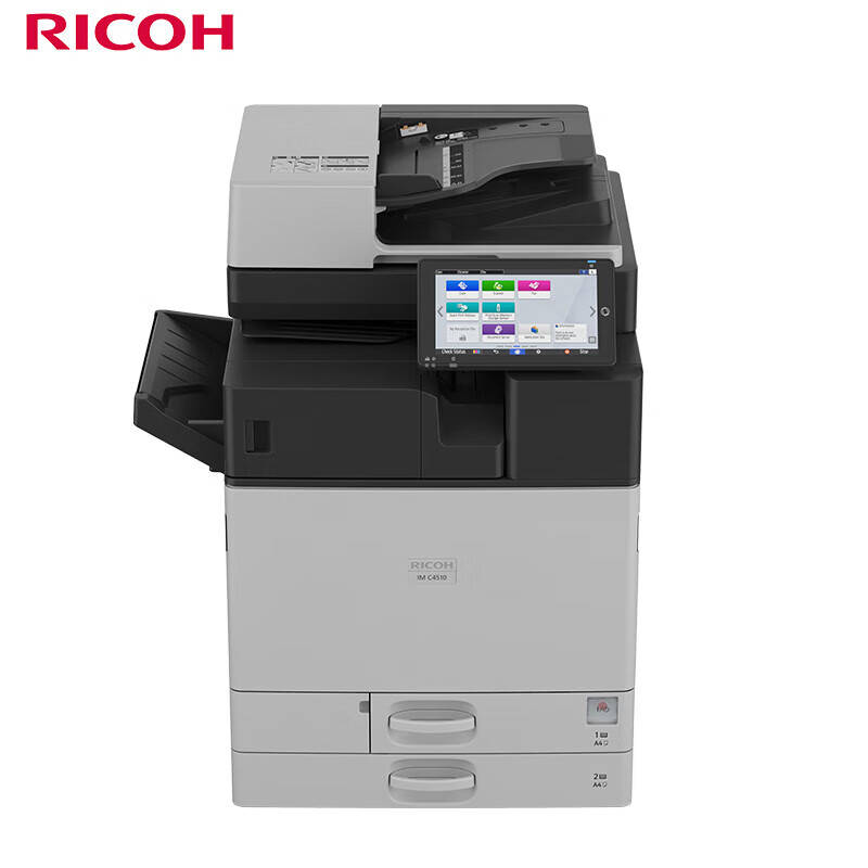 理光（Ricoh） IM C4510 A3彩色激光数码复合机 主机+送稿器+双纸盒+内置装订器 （单位：台） 灰色