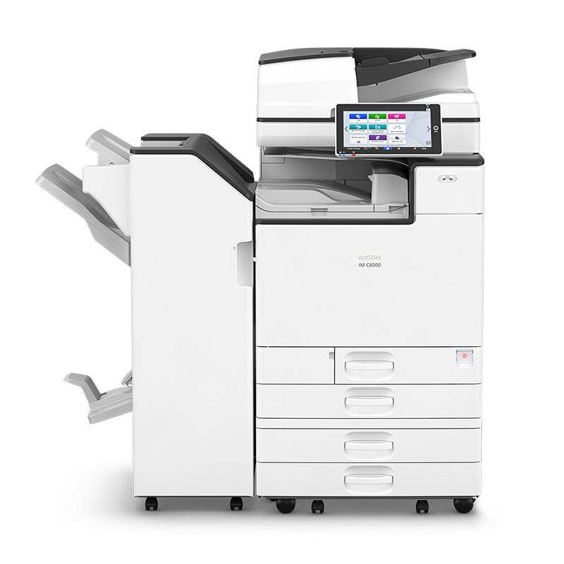 理光（Ricoh） IM C6000 A3彩色激光数码复合机 四纸盒+双面输稿器+1000页小册子装订器 （单位：台）