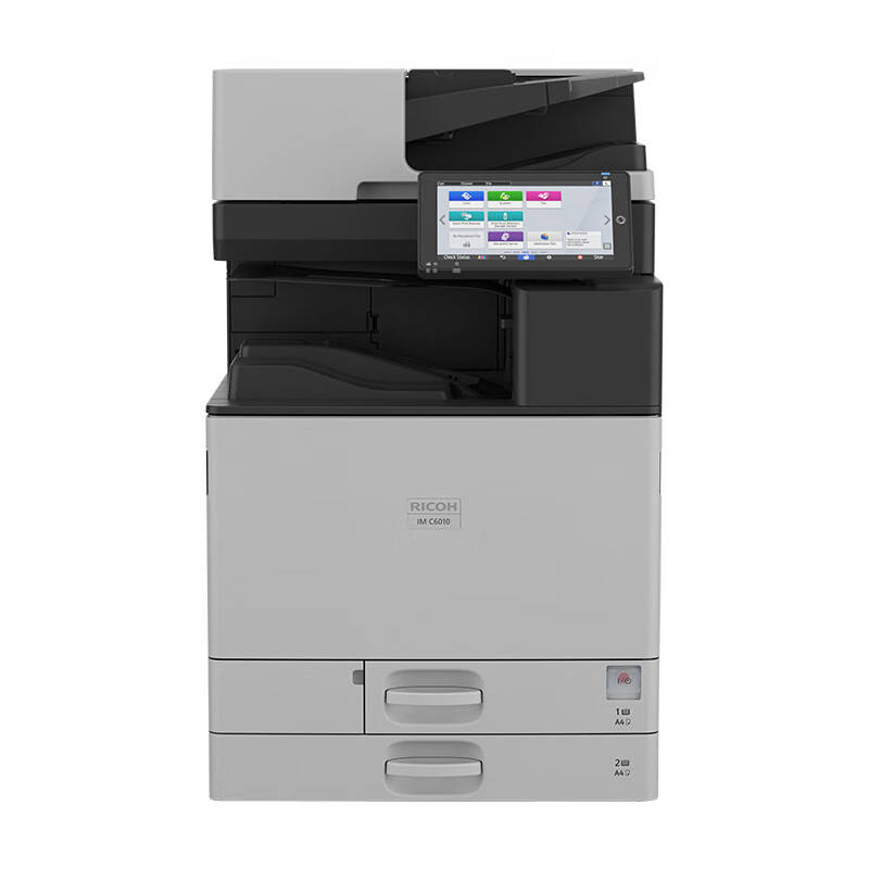 理光（Ricoh） IM C6010 A3彩色激光数码复合机 双纸盒 送稿器 （单位：台） 灰色