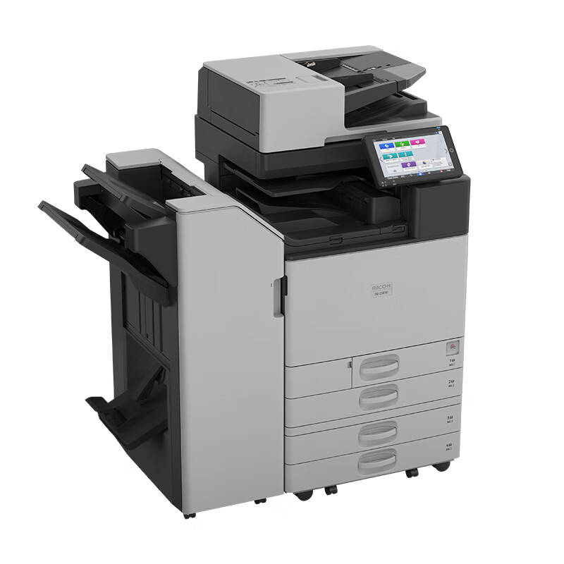 理光（Ricoh） IM C6010 A3彩色激光数码复合机 四纸盒 送稿器 1000页小册子装订器 （单位：台） 灰色